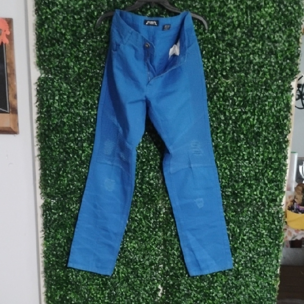 Faded Glory Vibrant Blue Trousers
